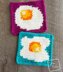 Sunny Side Up Egg Squares