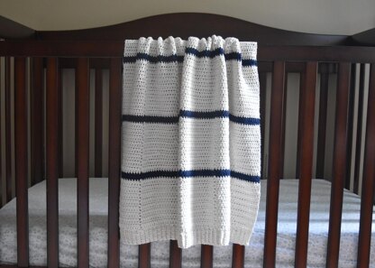 Nantucket Nautical Baby Blanket