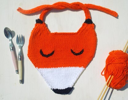 Easy Fox Baby Bib