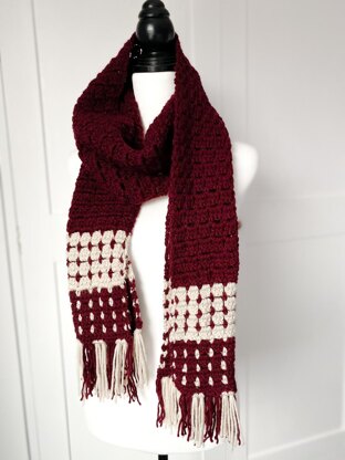 Block Stitch Scarf