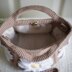 Daisy Square Boat Bag