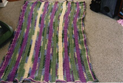 X Stitch Afghan