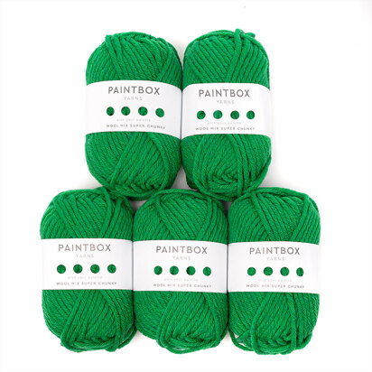 Paintbox Yarns Wool Mix Super Chunky 5 Ball Value Pack