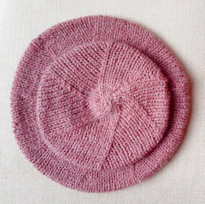 Dusky Pink Beret