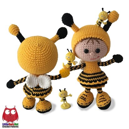 173 Doll in a Bumblebee outfit