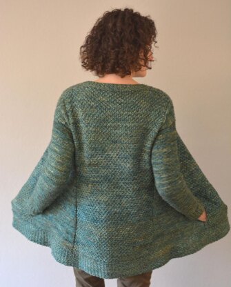 Gloucester Road Cardigan and Cowl
