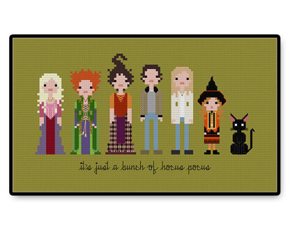 Hocus Pocus - PDF Cross Stitch Pattern