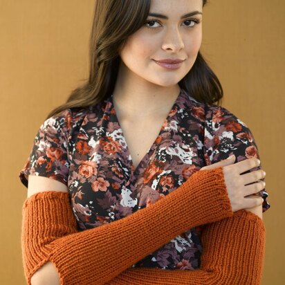 Autumn Light Gauntlets in Lion Brand Vanna's Choice - 90679AD