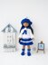 Sailor outfit for 13-14 inch dolls