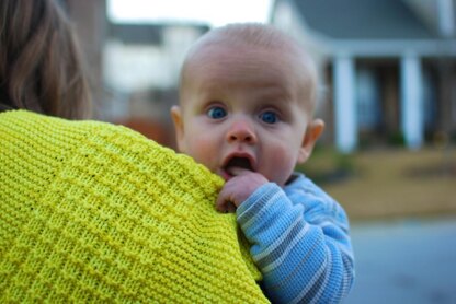 Toasty Waffle Blankie & Burpcloth