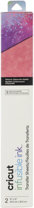 Cricut Infusible Ink Transfer Sheet 12"X12" 2/Pkg - Watercolor Splash