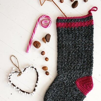 Christmas Tweed Stocking