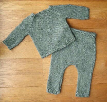 Hand Knit Kanoko Pants for Baby - EvinOK