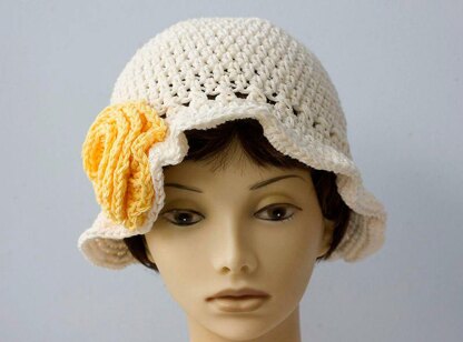 Cotton Flower Sun Hat