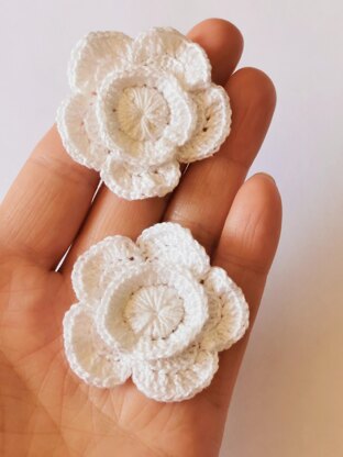 3D flower pattern