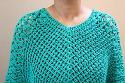 Crochet Poncho Top