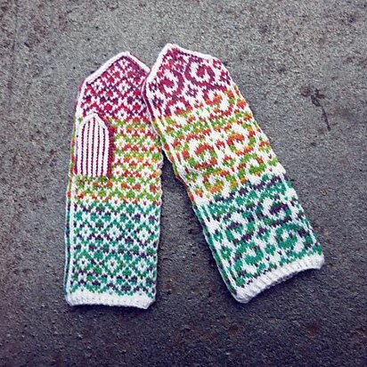 Arabesque Mittens