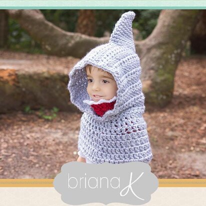 Shark Hooded Cowl