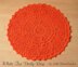 White Tea Doily Rug