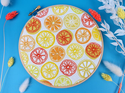 Oh Sew Bootiful Oranges and Lemons Fabric Pack