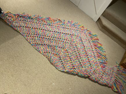 My Technicolour Shawl #6