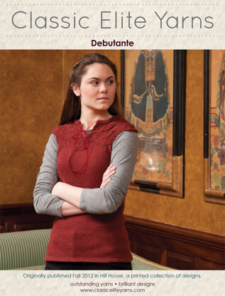 Debutante Top in Classic Elite Yarns Fresco - Downloadable PDF