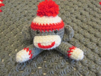 Sock Monkey Lovey