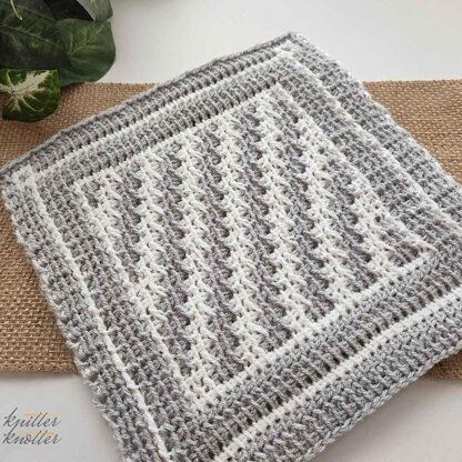 Zuri Tunisian Mosaic Blanket CAL