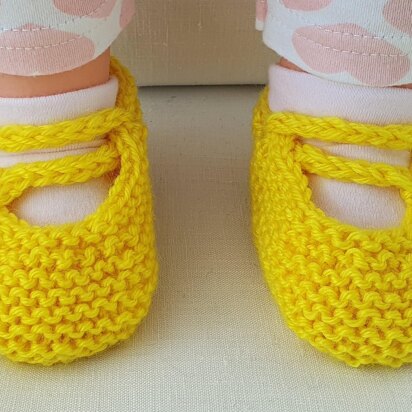 Erica - Baby shoes with buttoned straps