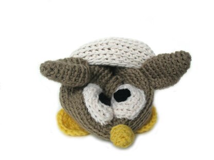 Amigurumi Courtney the Owl in an Egg