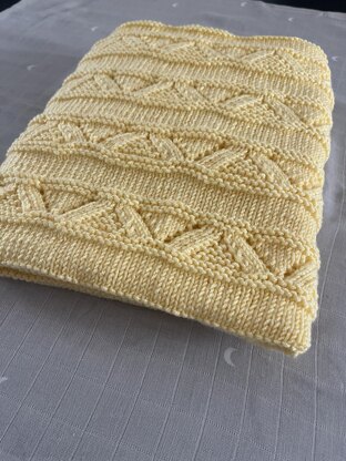 Sunny Peaks Baby Blanket