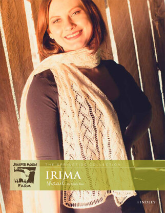 Irima Rectangular Stole in Juniper Moon Findley - Downloadable PDF