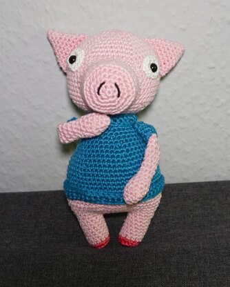 Crochet pattern: piggy cool!