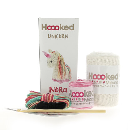 Hoooked Unicorn Nora Kit Eco Barbante