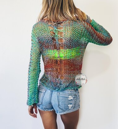 Women’s mesh summer sweater