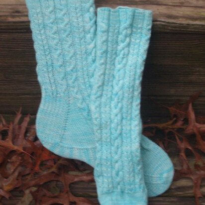 Anchors Aweigh: A Women's Sock Pattern