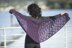 Flame Tree Shawl in Cascade Yarns Aegean Tweed - DK642 - Downloadable PDF