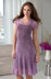 Dress with Flare in Aunt Lydia's Classic Crochet Thread Size 10 Solids - LC4622 - Downloadable PDF