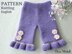 Knitting PATTERN Baby Girl Pants Caroline