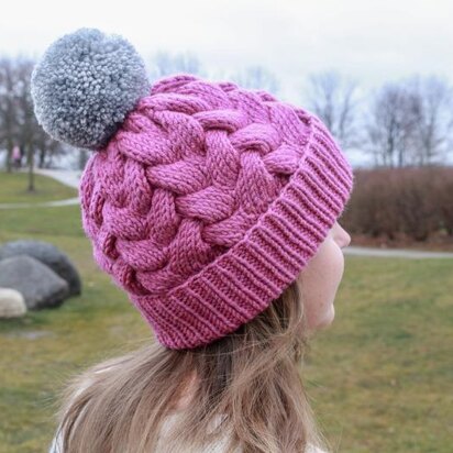 Rose Hat - knitting pattern