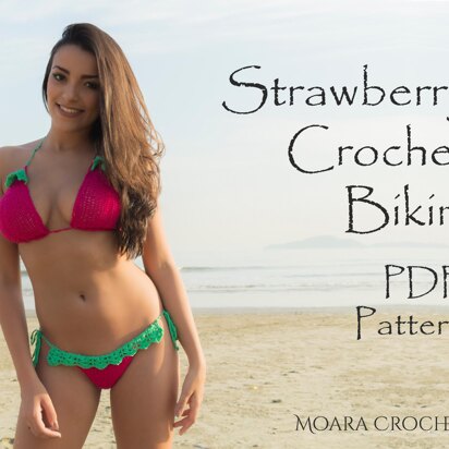 Strawberry Crochet Bikini