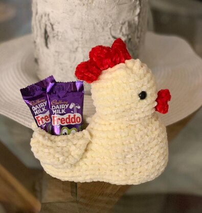 Easter Chicken Chocolate and Easter Egg holder