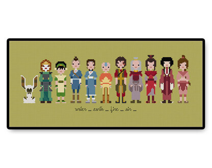 Avatar the Last Airbender - PDF Cross Stitch Pattern