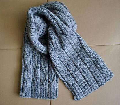 Men's Scarf "Cables"