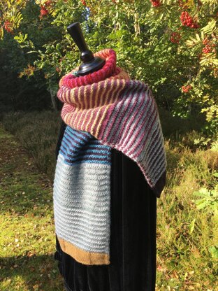 Shetland Organic Color Scarf