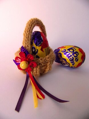 Easter Basket for Creme Egg chick & bunny