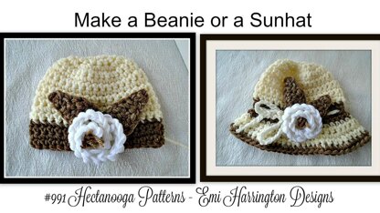 991- Crochet Sunhat