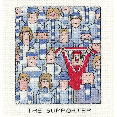 Heritage The Supporter Cross Stitch Kit
