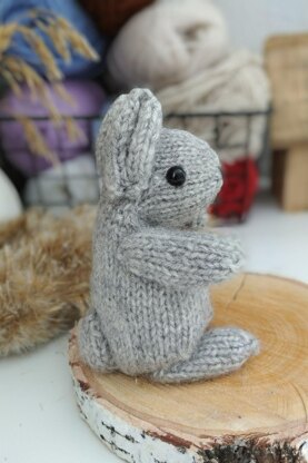 Free bunny rabbit knitting pattern