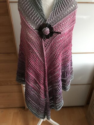 Winter Tuch shawl ANNA